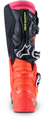 ALPINESTARS TECH 7 BLACK/RED FLUO/PINK FLUO 12
