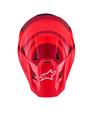 ALPINESTARS SM7 CORE HELMET RED GLOSSY LG