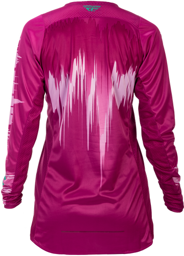 FLY RACING WOMEN'S LITE JERSEY PINK/TURQUOISE MD