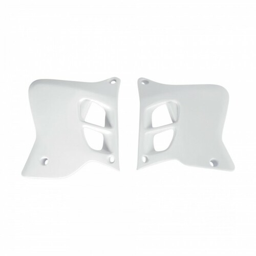 RADIATOR SCOOPS YZ125/250 WHITE