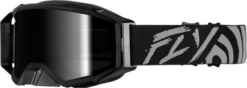 ZONE ELITE GOGGLE GREY/BLACK W/DARK SMOKE HYDROPHOC LENS