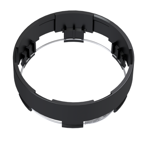 3/4" CAP EXTENSION SATIN BLACK FITS 5X114.3/4.5