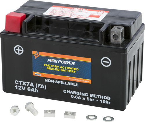 FIRE POWER Factory Activated Sealed Battery