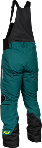 FLY RACING INCLINE BIB TEAL/BLACK SM