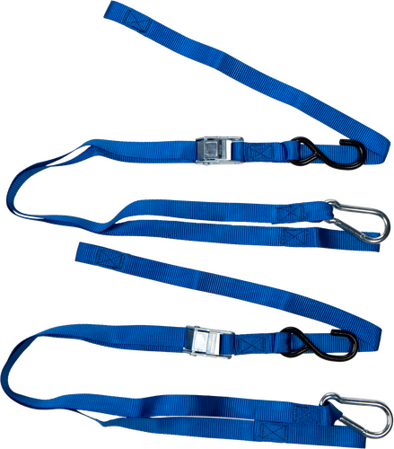 1" X 6' TIE-DOWN SOFT-TIE BLUE 2/PK