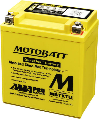 BATTERY MBTX7U SEALED FACTORY ACTIVATED