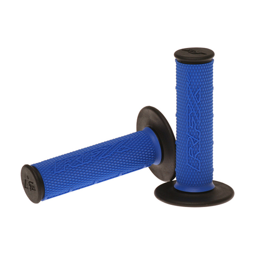 DUAL COMPOUND GRIPS BLUE WITH BLACK ENDS