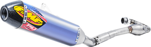 FMF Factory 4.1 RCT Titanium Anodized Full System w/ Carbon End Cap