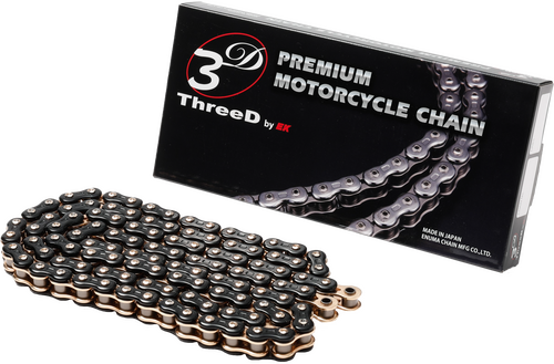 EK CHAIN GP RV NX2-RING 520-120L BLK/GLD