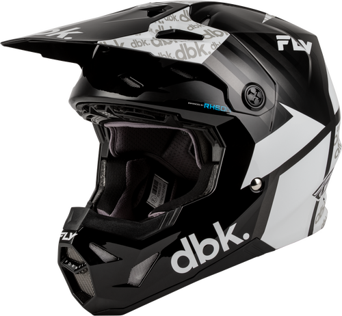 FORMULA CP DBK HELMET BLACK/WHITE/GREY LG