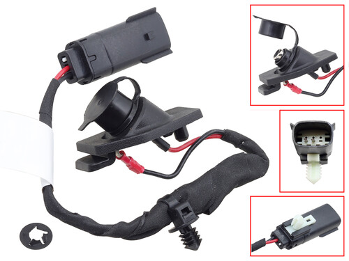 SP1 HEATED VISOR PLUG KIT S-D