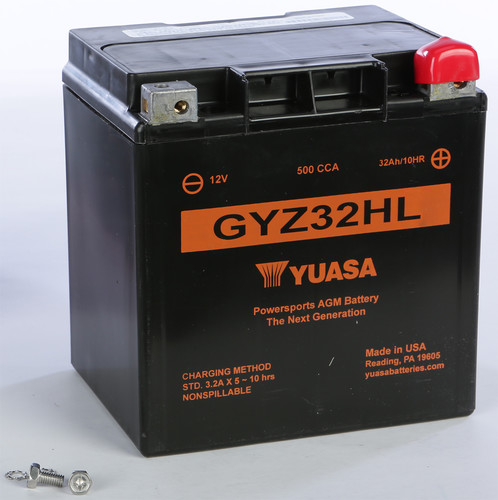 YUASA BATTERY GYZ32HL SEALED FACTORY ACTIVATED