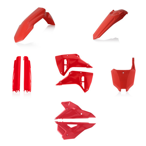 ACERBIS PLASTIC KIT- FULL HON RED