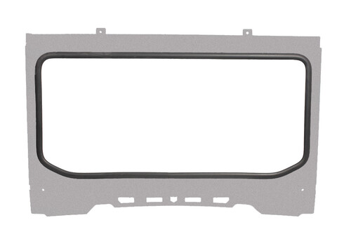 FRONT WINDSHIELD FOR POCKET ROOF SPARKLE SILVER MET