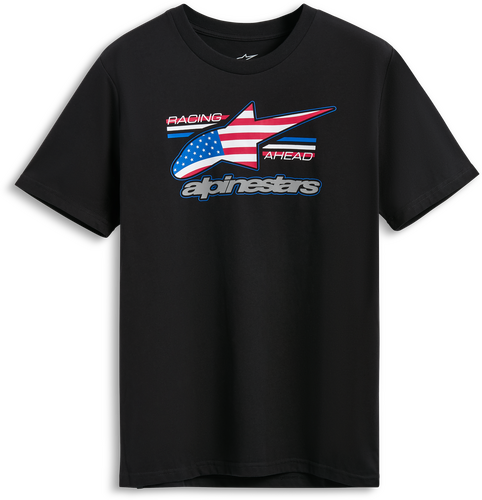 ALPINESTARS NATIONALS SS CSF TEE BLACK/USA XL