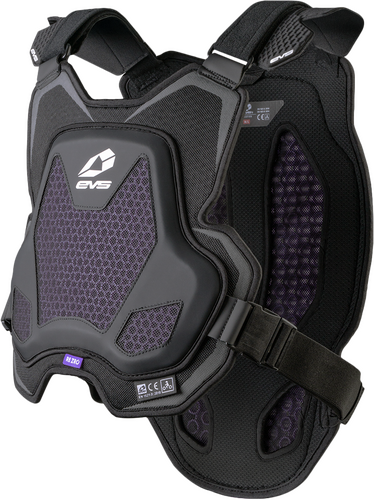 EVS EVO CHEST PROTECTOR W/REZRO BLACK MD/LG
