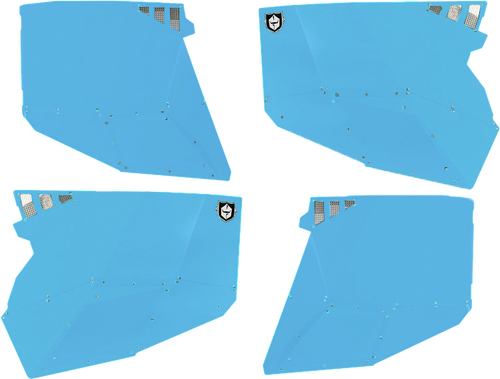 STEALTH DOOR ALLUMINUM SKINS SKY BLUE POL