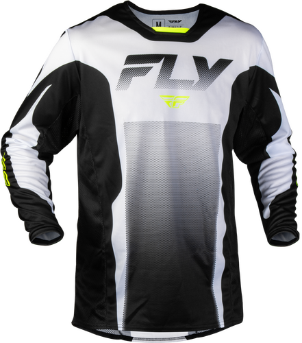 KINETIC FADE JERSEY WHITE/BLACK/HI-VIS SM
