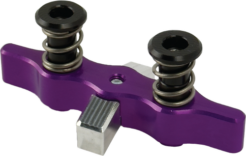 TAMER TAMER DOUBLE BUTTON X-WING PURPLE