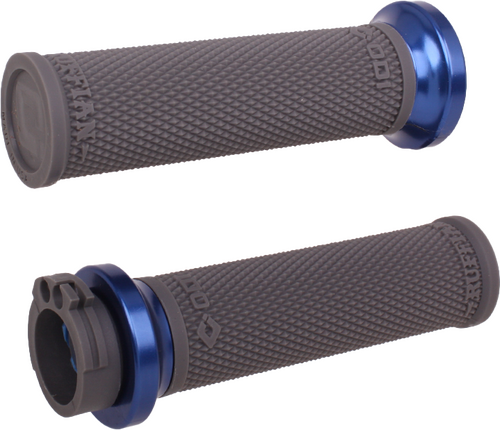 RUFIAN GRIPS CABLE 1" GRAPHITE/BLUE