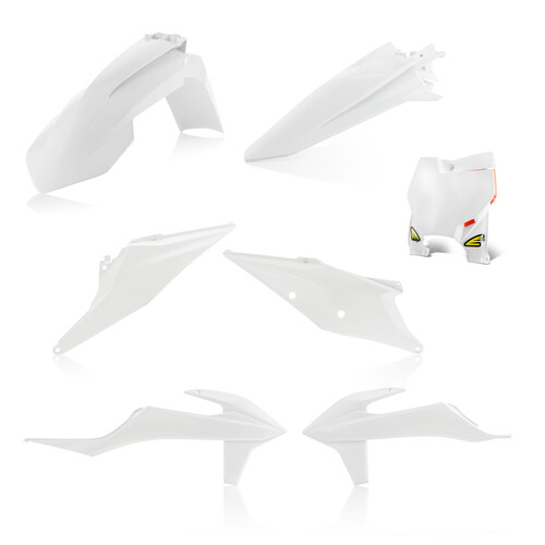 5 PIECE BODY KIT WHITE