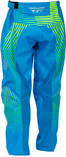 FLY RACING YOUTH F-16 PANTS BLUE/HI-VIS SZ 20