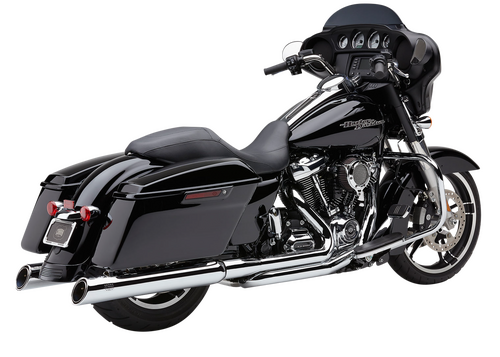 TRUE DUAL HEADPIPES CHROME FLH/FLT 17-24