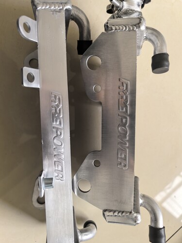 FIRE POWER RADIATOR LEFT KAW