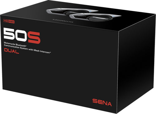 SENA 50S HD Bluetooth Communication System w/ Mesh Intercom