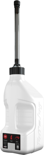UTILITY CONTAINER WHITE W/ AUTOSTOP SPOUT 2.5 GAL