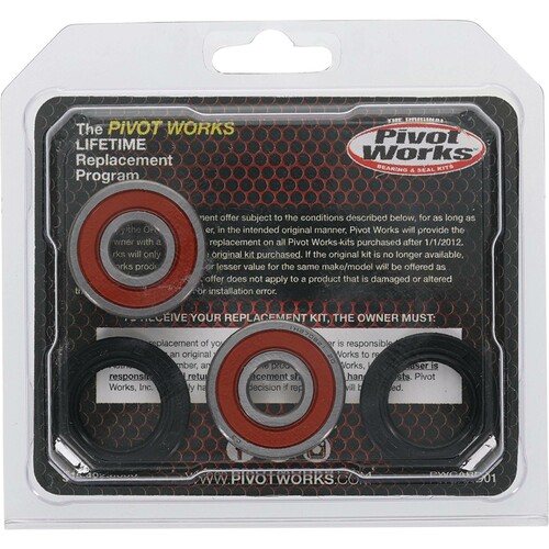 PIVOT WORKS Premium Wheel Bearing Kit