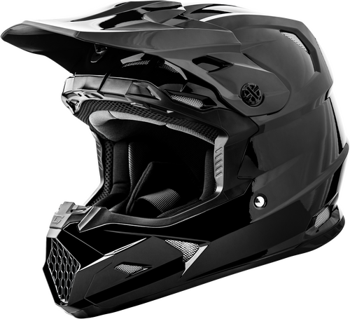MX-96 SOLID HELMETS BLACK SM