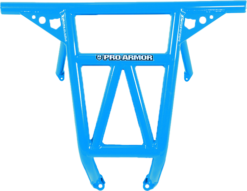 RACE REAR BUMPER VOODOO BLUE POL
