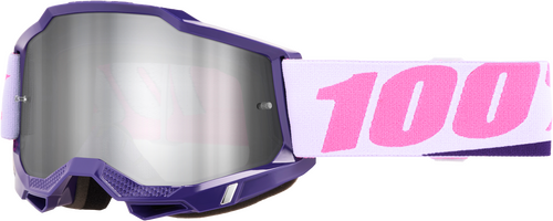 100% ACCURI 2 GOGGLE YUMIKO MIRROR SILVER LENS