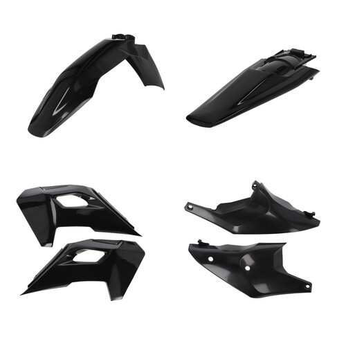ACERBIS PLASTIC KIT HUS BLACK
