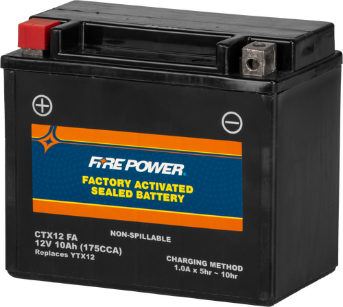 FIRE POWER Factory Activated Sealed Battery
