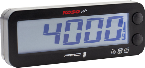 Koso Pro 1 Universal Tachometer And Temperature Meter