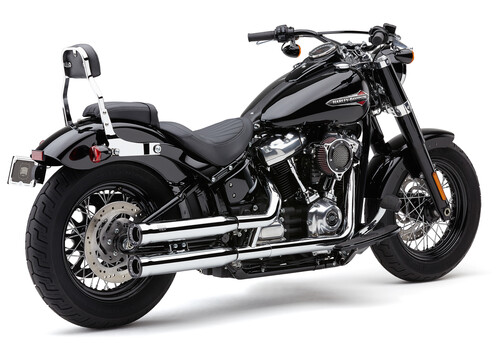 COBRA 3" RPT SLIP-ONS CHROME SOFTAIL 18-22