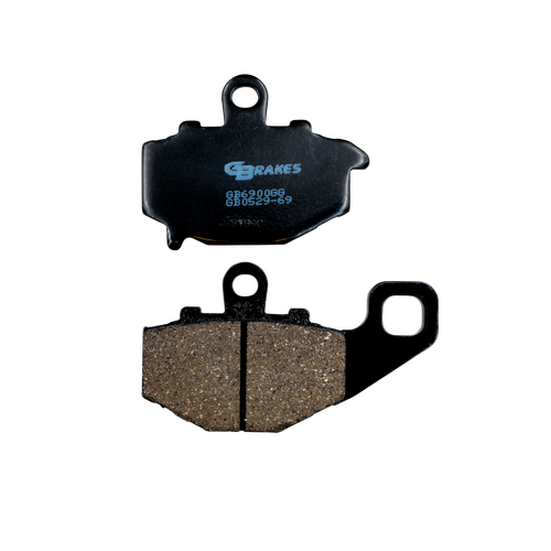 GBrakes BRAKE PADS SEMI METALLIC