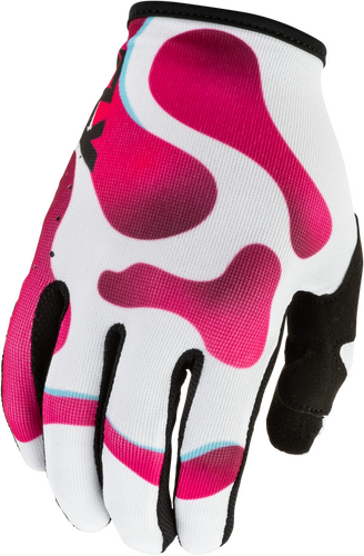 LITE VIBE GLOVES WHITE/PINK/BLUE SM