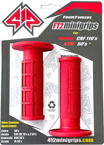 FOUR TWELVE Pee Wee/Pit Bike Mini Grips