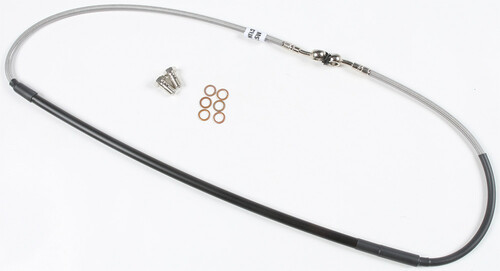 STEEL BRAKE LINE FRONT HON