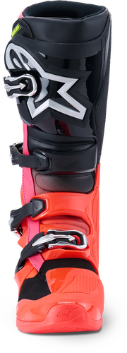 ALPINESTARS TECH 7 BLACK/RED FLUO/PINK FLUO 12