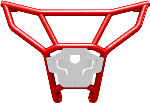 REAR SPORT BUMPER RED POL