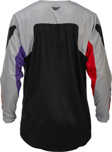FLY RACING KINETIC JERSEY GREY/RED/PURPLE/BLACK SM