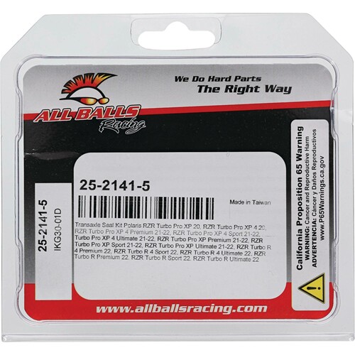 ALL BALLS TRANSAXLE SEAL KIT