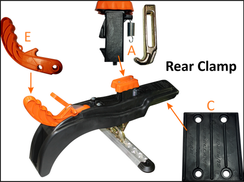 SUPERCLAMP Front Clamp Replacement Parts
