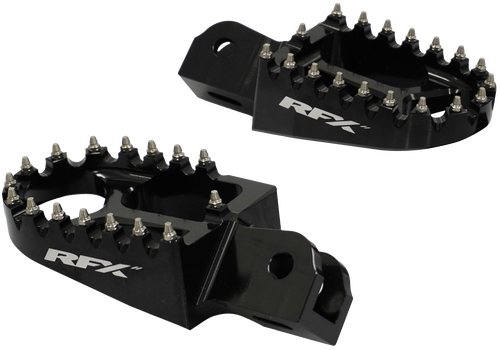 FOOTPEGS BLACK HON/SUR-RON