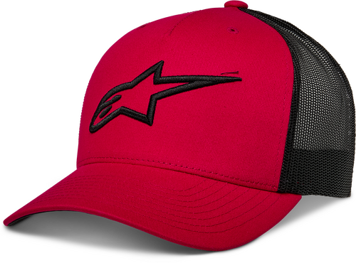 ALPINESTARS AGELESS TRUCKER HAT RED/BLACK