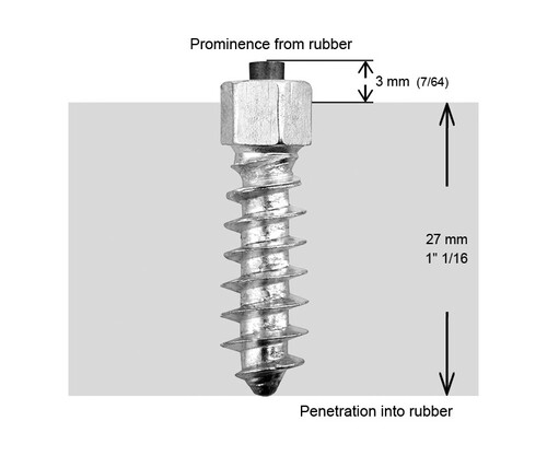 IGRIP 11MM STANDARD SCREW STUDS QTY 100